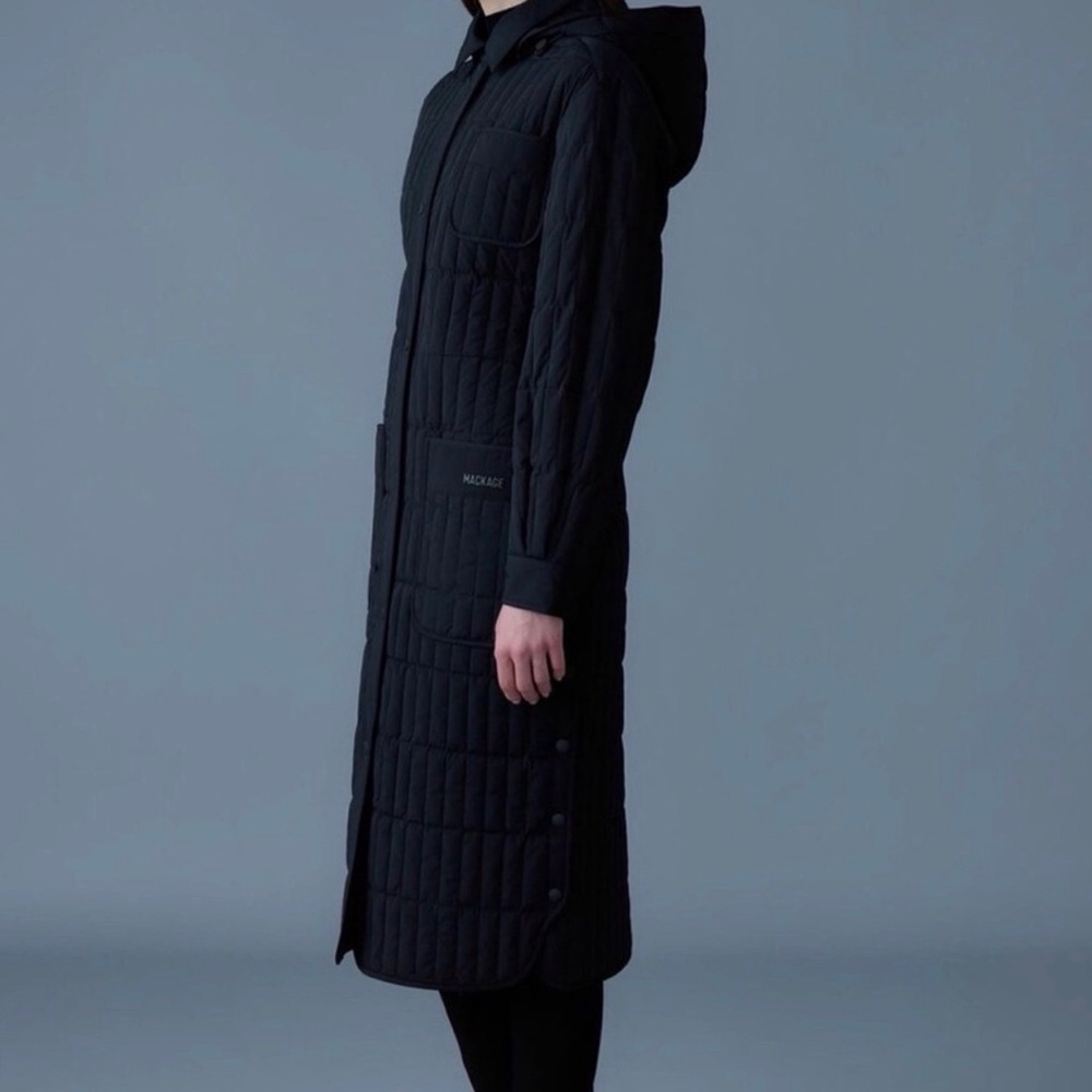 NWT Mackage Tadoka Down Quilted Trench Coat